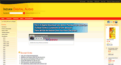 Desktop Screenshot of indiandigitalaudio.com